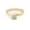 Bague 55 Bague Solitaire Or jaune Diamant 58 Facettes 1782341CN