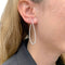 Boucles d'oreilles Boucles d'oreilles Messika, "Gatsby", or blanc, diamants. 58 Facettes 31952