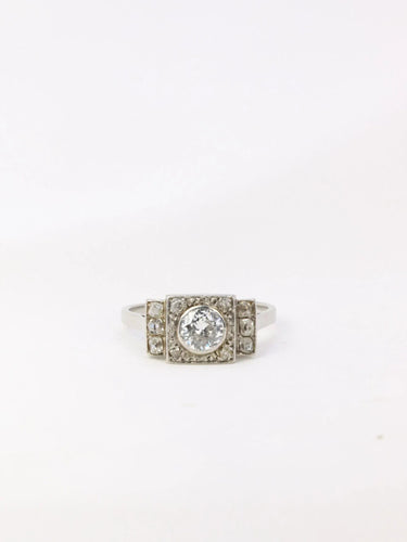 Bague Bague Art Déco à gradins diamants 58 Facettes J18