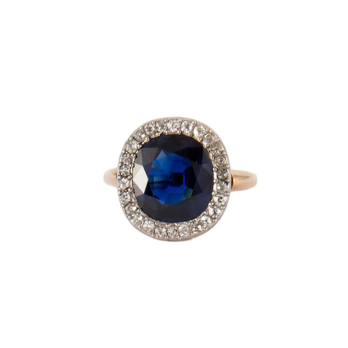 Bague BAGUE SOUVERAINE TANZANITE & DIAMANTS 58 Facettes BO/230013