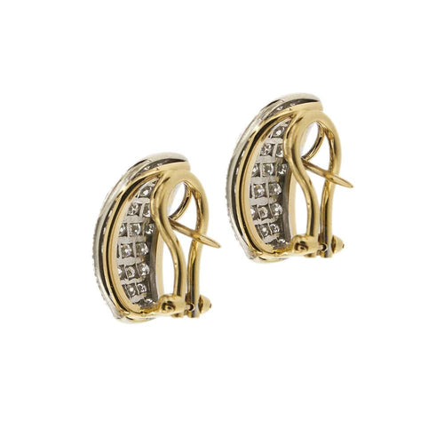 Boucles d'oreilles Boucles d'oreilles avec diamants 58 Facettes 34574