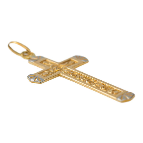 Pendentif Pendentif Croix Or jaune 58 Facettes 2623478CN
