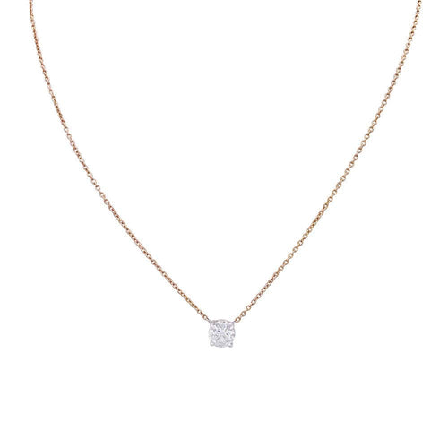 Collier Collier solitaire diamant. 58 Facettes 32247