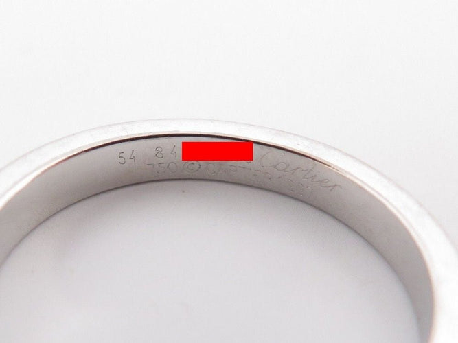 Bague 54 vintage bague CARTIER tank solitaire en or 18k diamant princesse 0.25ct 58 Facettes 257979