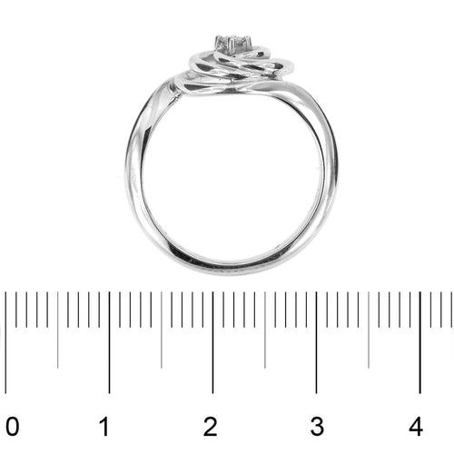 Bague 53 Bague solitaire diamant 0,05 ct 58 Facettes 16113