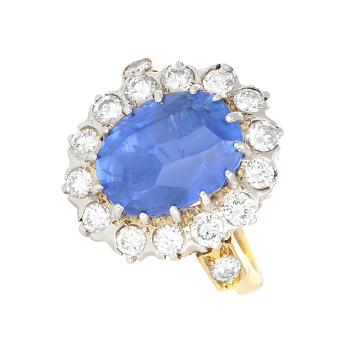 Bague Bague 2 Ors Saphir Diamants 58 Facettes 61100102