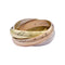 Bague 50 Bague Cartier, Trinity", trois ors. 58 Facettes 32779