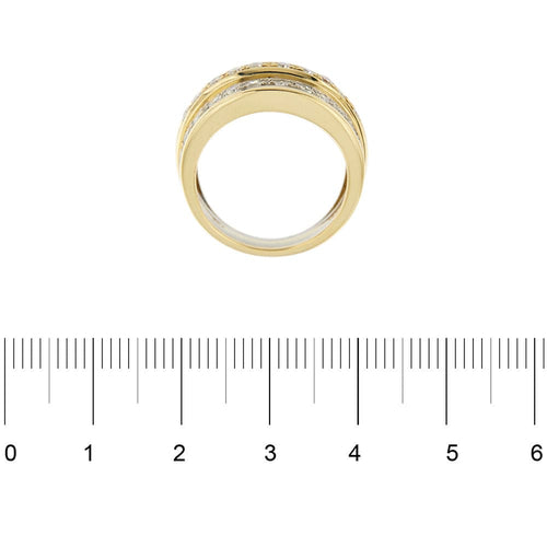 Bague 53 Bague diamants deux ors 58 Facettes 32987