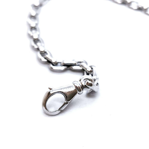 Bracelet Cartier Bracelet Maille forçat Santos Or blanc 58 Facettes 2133830CN