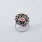 Bague 52 Bague Marguerite Tourmaline rose et Diamants 58 Facettes