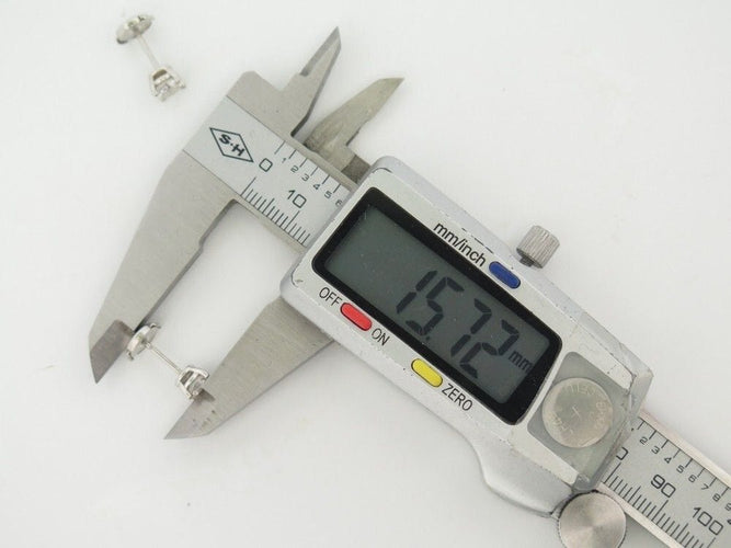 Boucles d'oreilles boucles d'oreilles TIFFANY & CO puces platine diamants 1.52ct ears 58 Facettes 253647