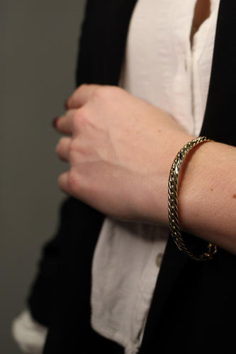 Bracelet Bracelet Maille anglaise Or jaune 58 Facettes 1880726CN