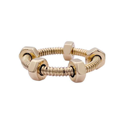 Bague 51 Bague Cartier, "Ecrou de Cartier", or rose. 58 Facettes 33219