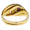 Bague 54 Bague rubis et diamants 58 Facettes 13323-0105