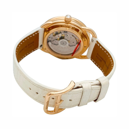 Montre Montre Hermès "Arceau", or rose, diamants et cuir. 58 Facettes 31677