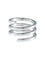 Bague Or Blanc / 52 BAGUE "SPIRALE" DINH VAN 58 Facettes BO/220002 STA