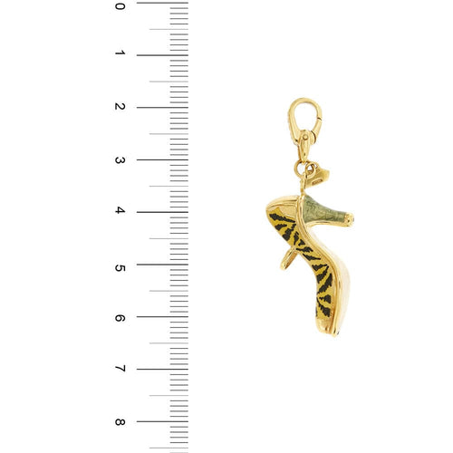 Pendentif Pendentif chaussure à talon émaillé 58 Facettes 28750