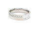 Bague 56 Bague Or blanc Diamant 58 Facettes 06273CD