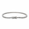 Bracelet Bracelet Tennis Or blanc Diamant 58 Facettes 2513756CN