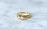 Bague Bague jonc or jaune et diamant 58 Facettes