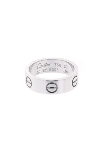 Bague 50 Bague CARTIER Love en Or Blanc 750/1000 58 Facettes 61016-56815