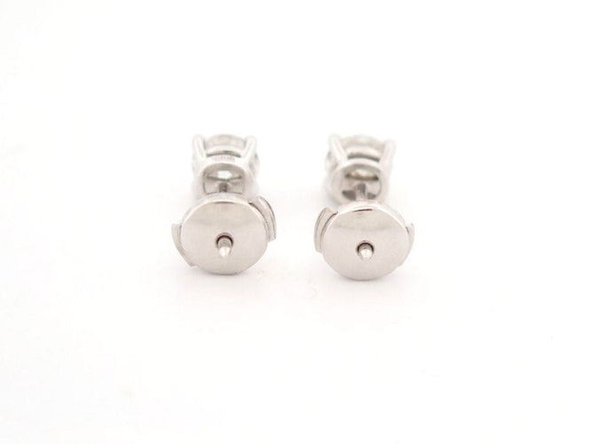 Boucles d'oreilles boucles d'oreilles TIFFANY & CO puces platine diamants 1.52ct ears 58 Facettes 253647