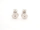 Boucles d'oreilles boucles d'oreilles TIFFANY & CO puces platine diamants 1.52ct ears 58 Facettes 253647