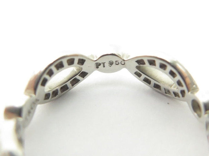 Bague 50 bague TIFFANY & CO t 50 en platine & 65 diamants 58 Facettes 224720