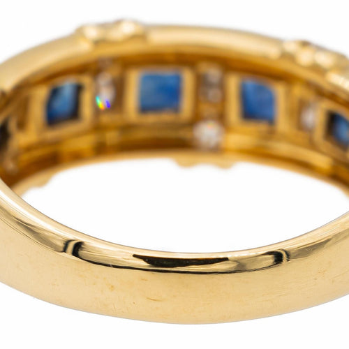 Bague 55 Bague Or jaune Saphir 58 Facettes 2699593CN