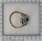 Bague 55 Bague de fiançailles Art Déco diamants Saphirs 58 Facettes 23263-0556