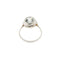Bague 59 Bague Or blanc Aigue-marine 58 Facettes 27600