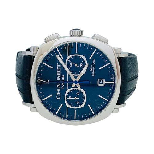 Montre Montre Chaumet "Dandy" en acier, cuir. 58 Facettes 31426