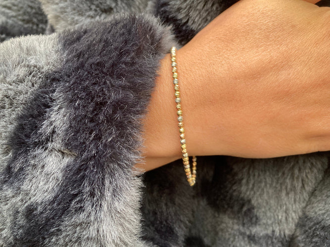 Bracelet Bracelet "Jelai" 3 Ors 58 Facettes BO/230099