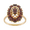 Bague 57 Bague grenats 58 Facettes 28591