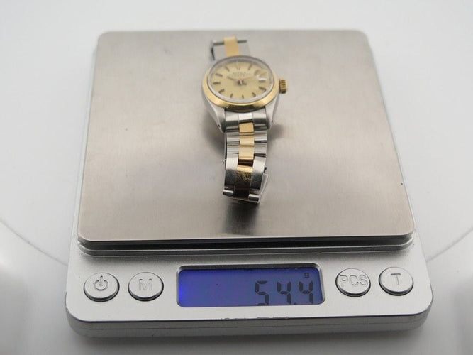 Montre vintage montre ROLEX lady datejust 26 mm or et acier automatique 58 Facettes 256117