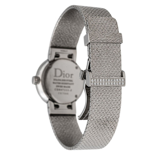 Montre Dior Montre La D de Dior Acier Diamant 58 Facettes 2820733CN