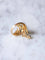 Bague Marquise Style Art Nouveau or 14Kt, diamants, perle 58 Facettes