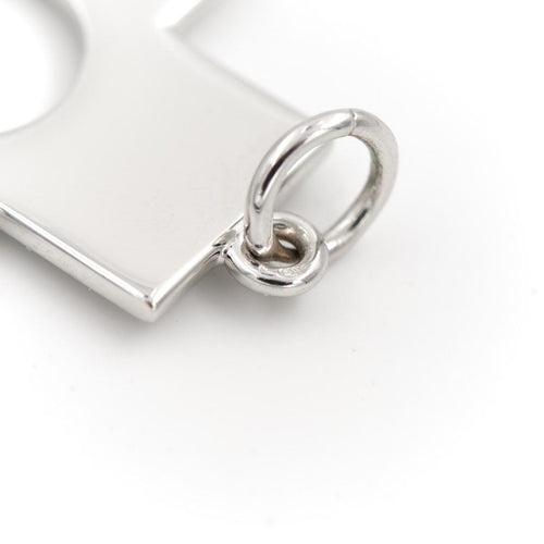 Collier Pendentif Croix Or blanc 58 Facettes 2025671CN