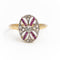 Bague 52.5 Bague Marquise Or blanc Diamant 58 Facettes 1670337CN