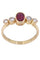 Bague BAGUE MODERNE RUBIS ET DIAMANTS 58 Facettes 066871