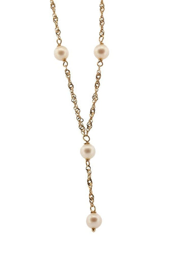 Collier COLLIER MAILLE TORSADÉ PERLES 58 Facettes 055211