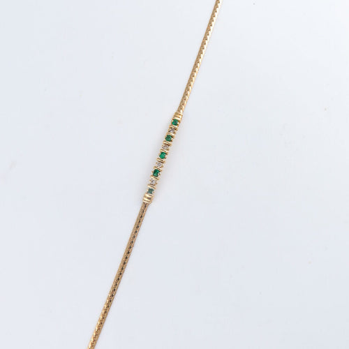 Bracelet Bracelet Diamants Emeraudes 58 Facettes JE23