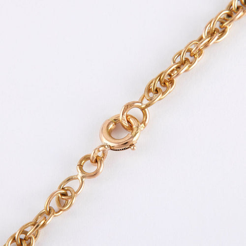 Collier Sautoir Améthystes godronnées 58 Facettes