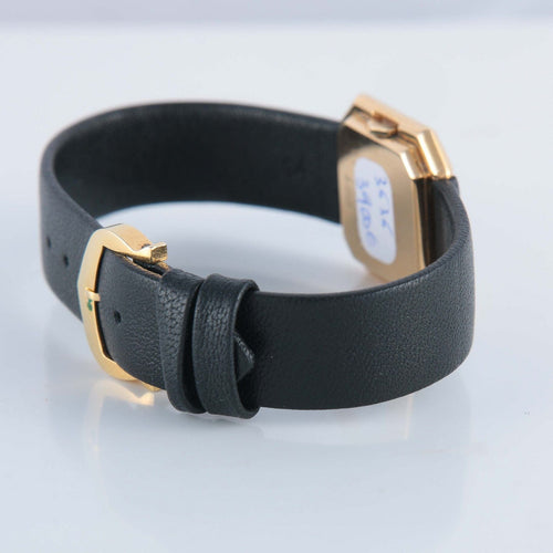 Montre Cartier - montre en cuir et en or 58 Facettes