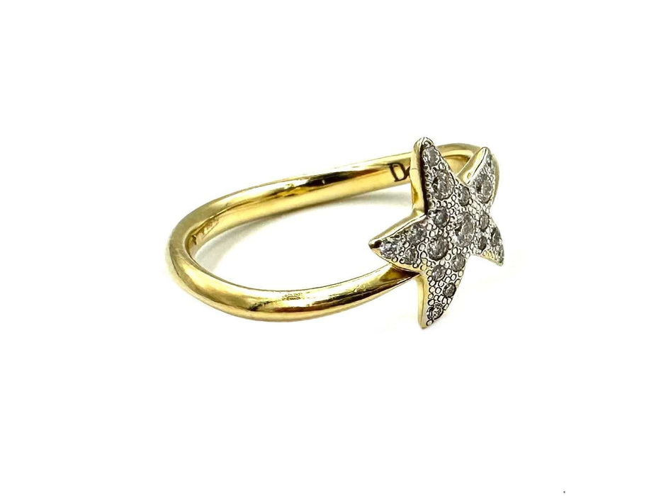 Bague 50 DODO - Bague Stellina or 18K et diamants 58 Facettes