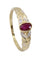 Bague Bague moderne, rubis, diamants 58 Facettes 063841
