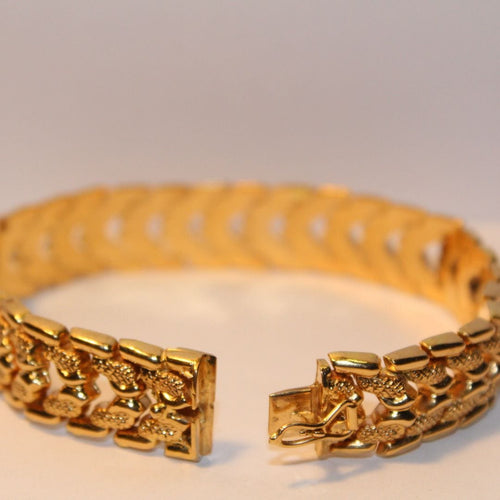 Bracelet Bracelet souple Or jaune 58 Facettes 11558B
