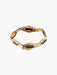 Bracelet Bracelet Art Deco or agate onyx 58 Facettes