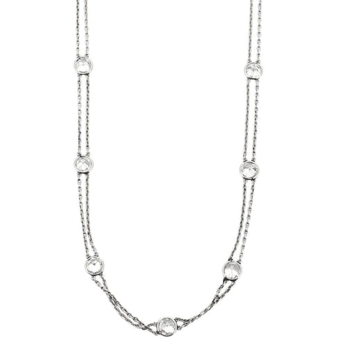 Pendentif Sautoir Platine Diamants 58 Facettes