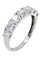 Bague DEMI ALLIANCE DIAMANTS 58 Facettes 048881